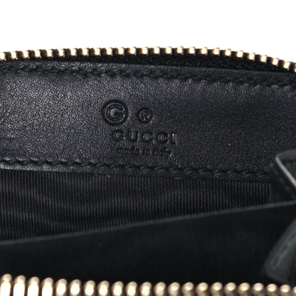 Gucci Microguccissima Zip Around Card Case Black 6 of 9