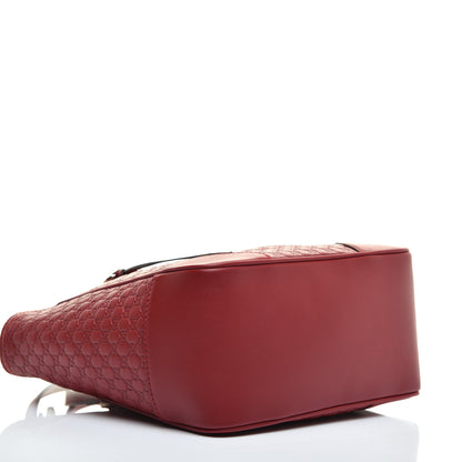 Gucci Microguccissima Small Bree Tote Red 8 of 9