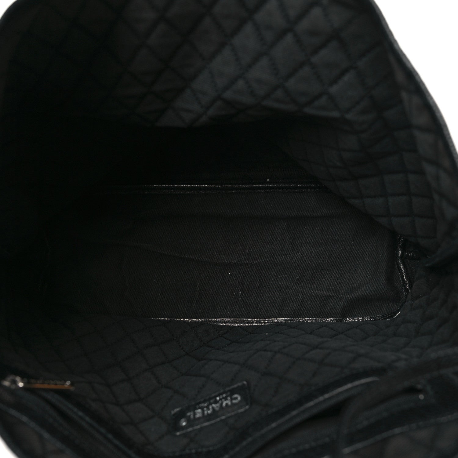 Chanel Coated Canvas Coco Small Tote Black 6 of 11