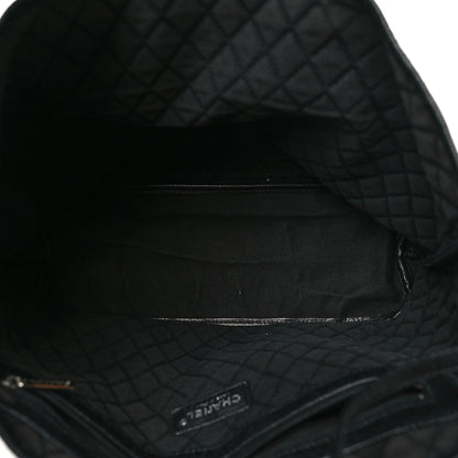 Chanel Coated Canvas Coco Small Tote Black 6 of 11