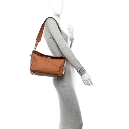 Loewe Calfskin Medium Puzzle Bag Light Caramel 2 of 13