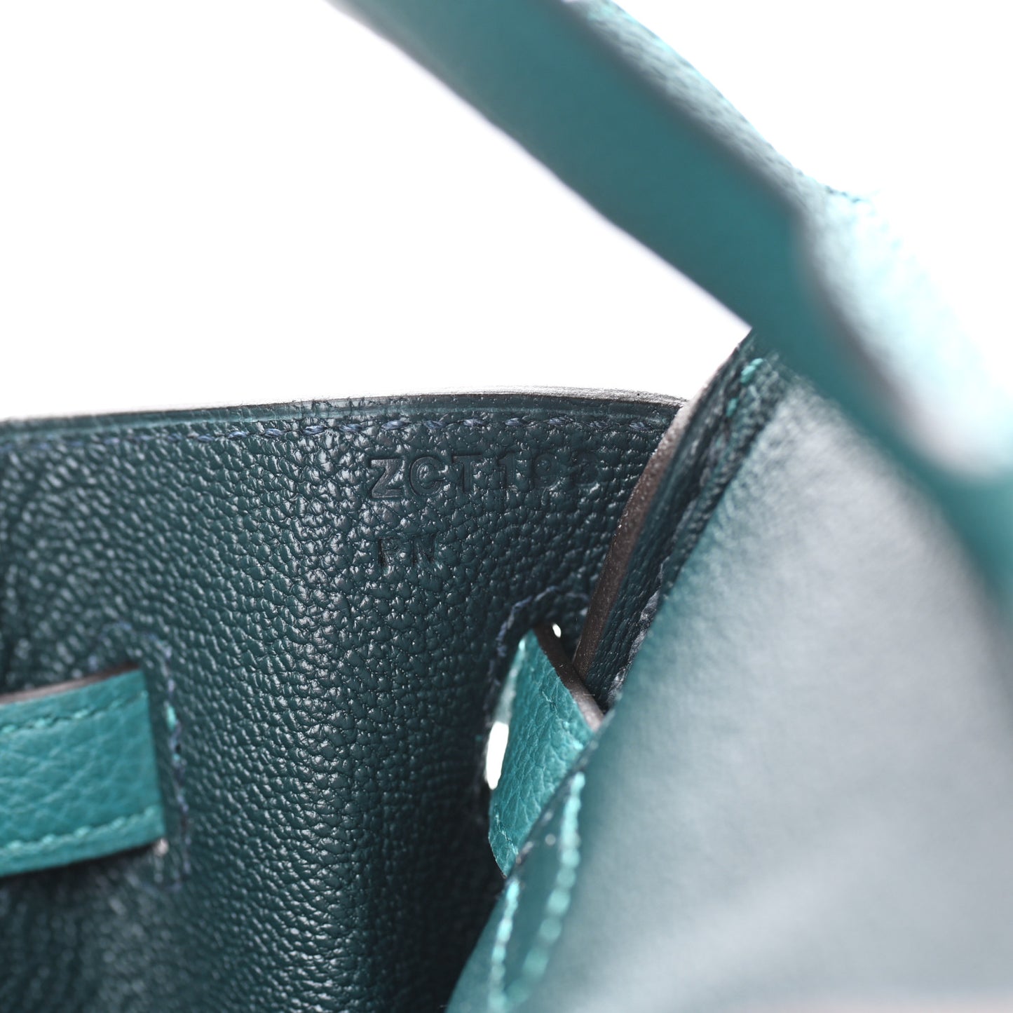 Togo Verso Birkin 25 Vert Bosphore Bleu Ocean