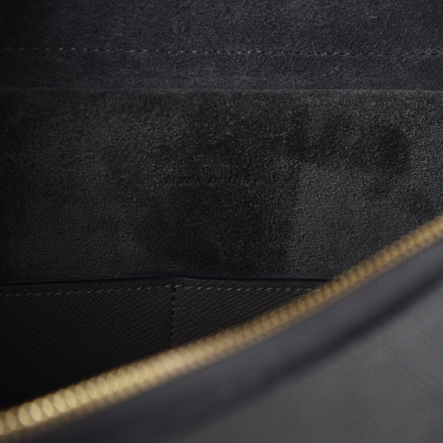 Celine Grained Calfskin Mini Belt Bag Grey 7 of 23