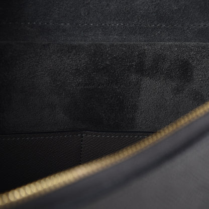 Celine Grained Calfskin Mini Belt Bag Grey 7 of 23