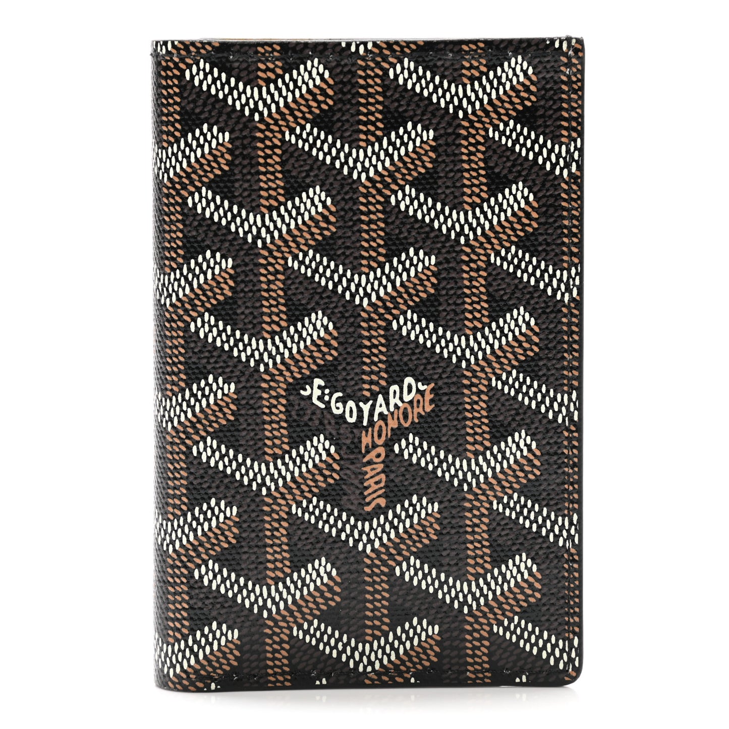 Goyardine Saint Pierre Card Holder Black