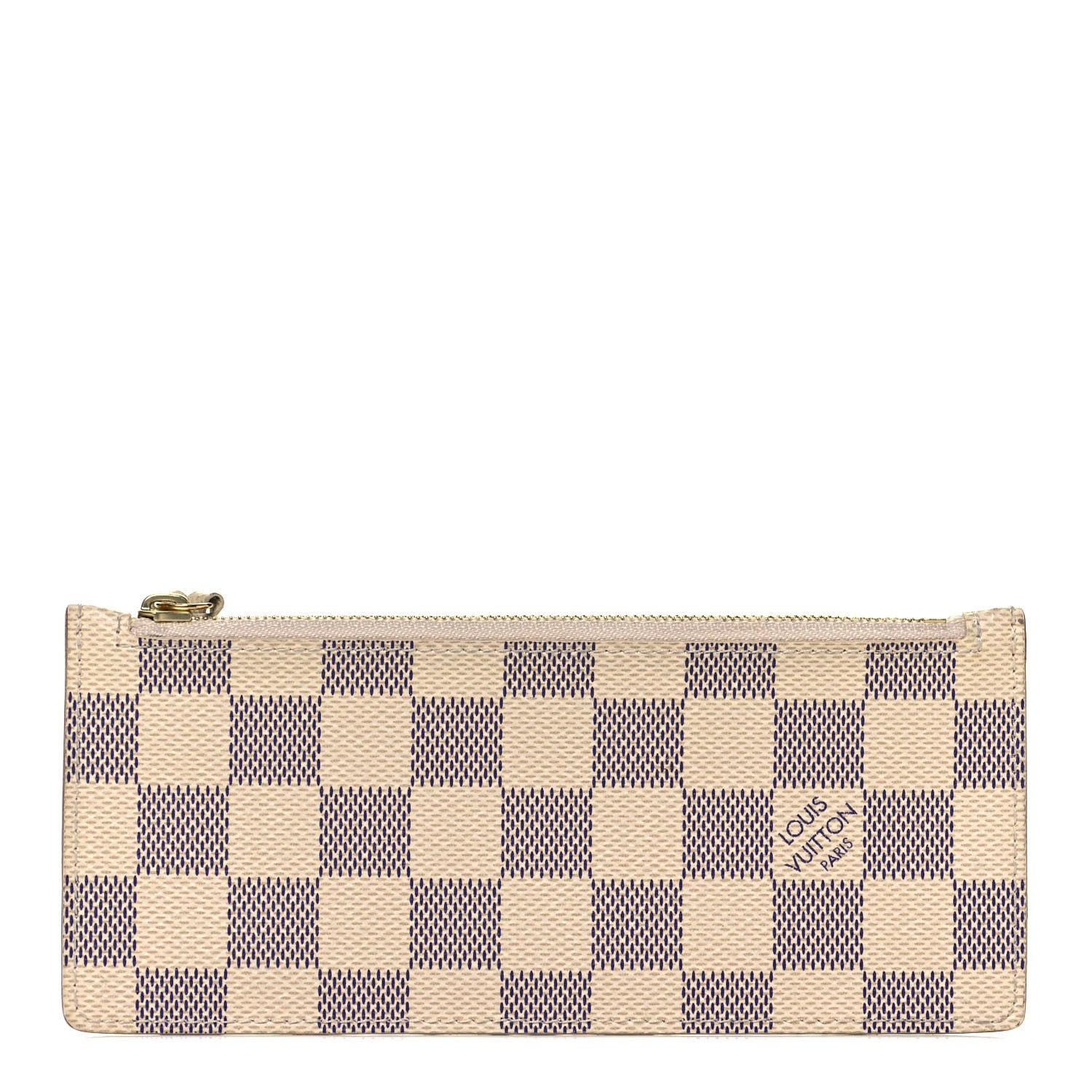 Louis Vuitton Damier Azur Josephine Wallet Zippered Insert 1 of 7