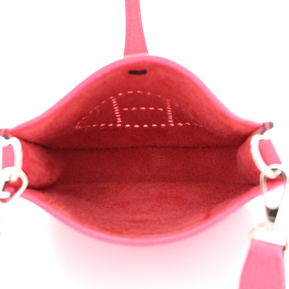 Hermes Taurillon Clemence Evelyne TPM Rose Extreme 5 of 10