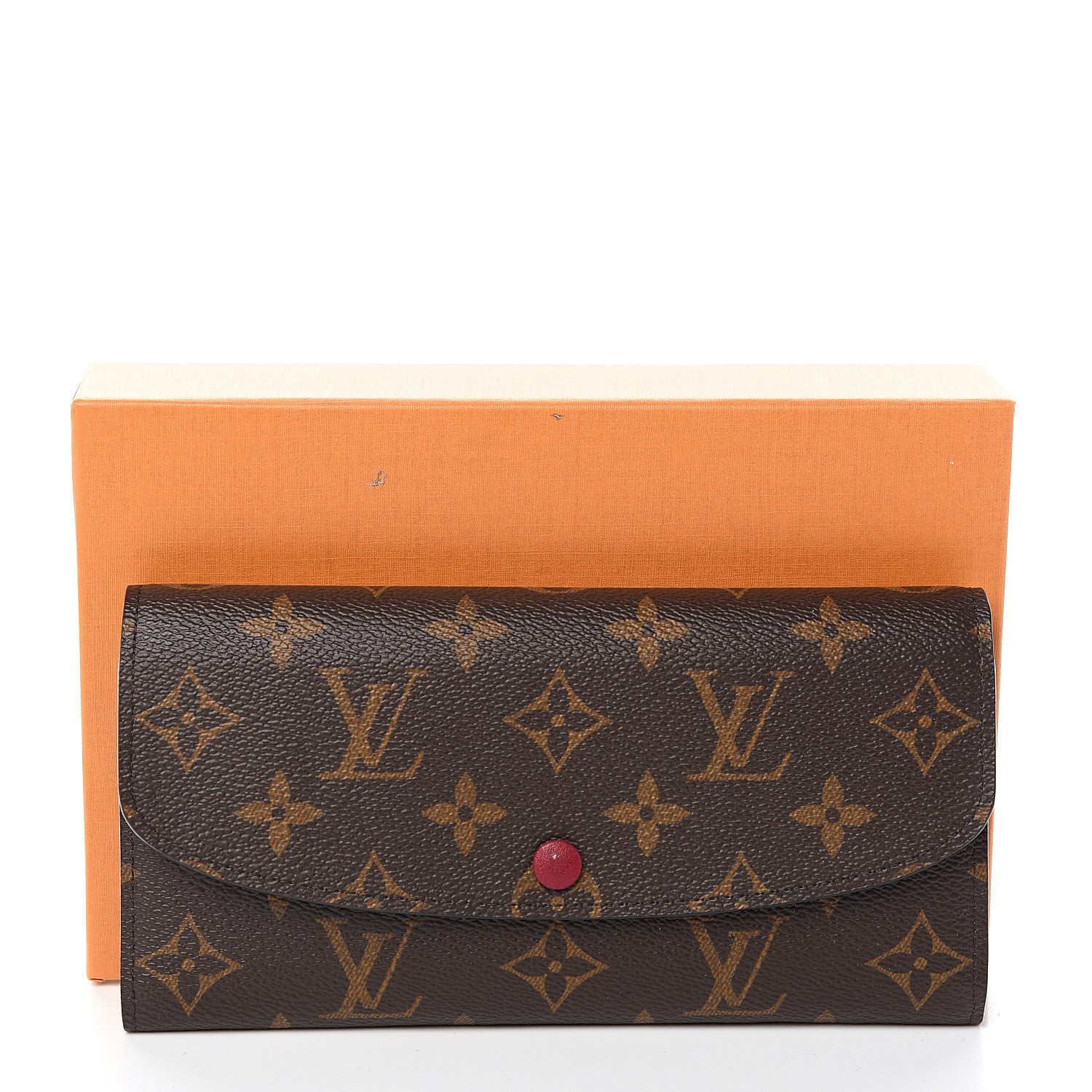 Louis Vuitton Monogram Emilie Wallet Fuchsia 8 of 8