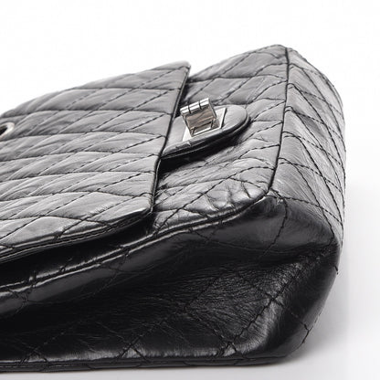Chanel Aged Calfskin Quilted 2.55 Reissue 225 Flap Black 9 of 9