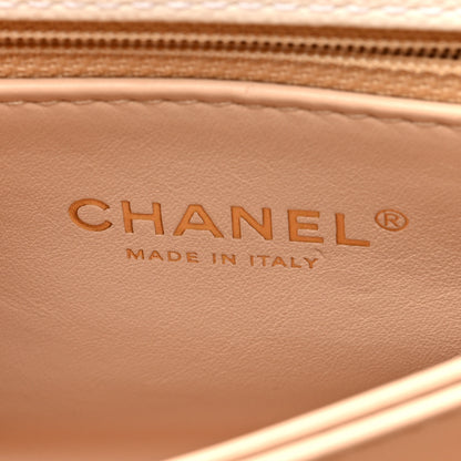 Chanel Caviar Quilted Mini Coco Handle Flap White 6 of 10