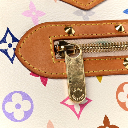 Louis Vuitton Monogram Multicolor Alma White 20 of 21