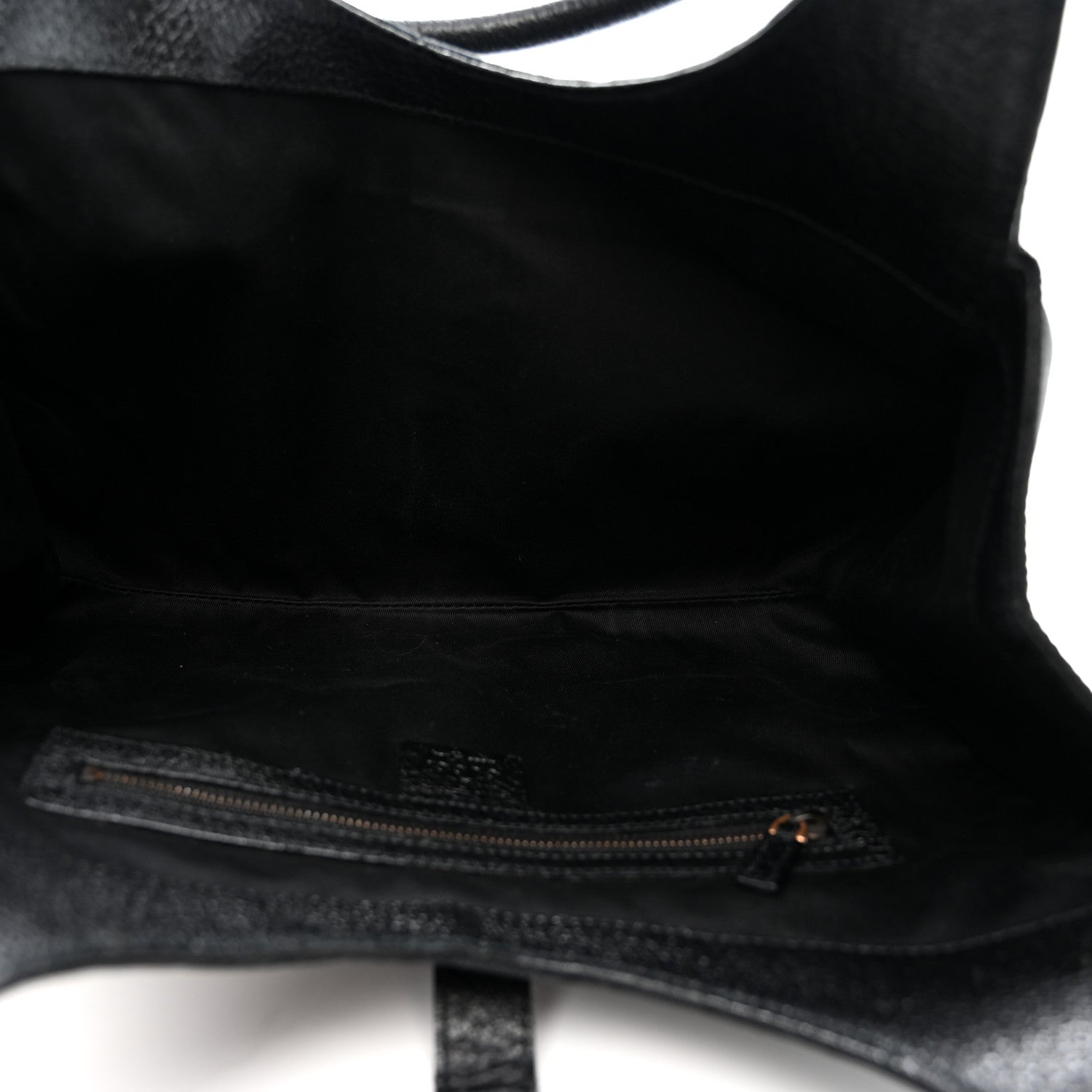 Gucci Monogram Calfskin Large Bardot Tote Black 5 of 13
