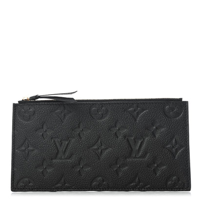 Louis Vuitton Empreinte Felicie Chain Wallet Zippered Insert Black 1 of 6