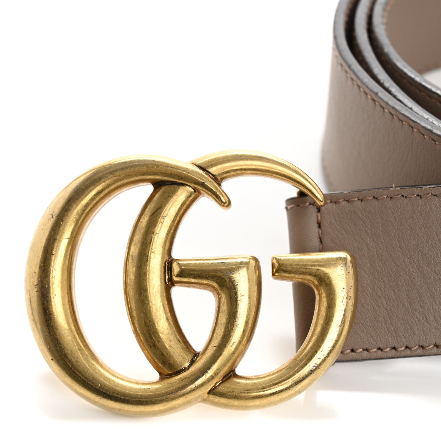 Gucci Calfskin Double G 40mm Belt 90 36 Porcelain Rose 7 of 10