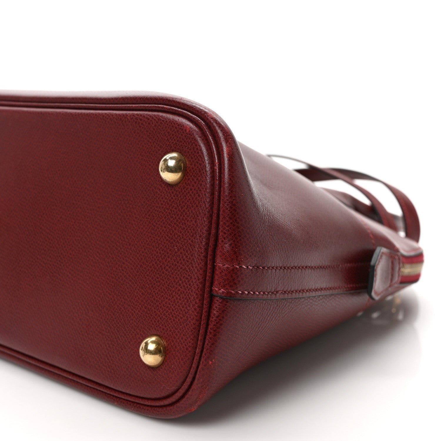 Hermes Veau Grain Lisse Bolide 31 Rouge H 8 of 10