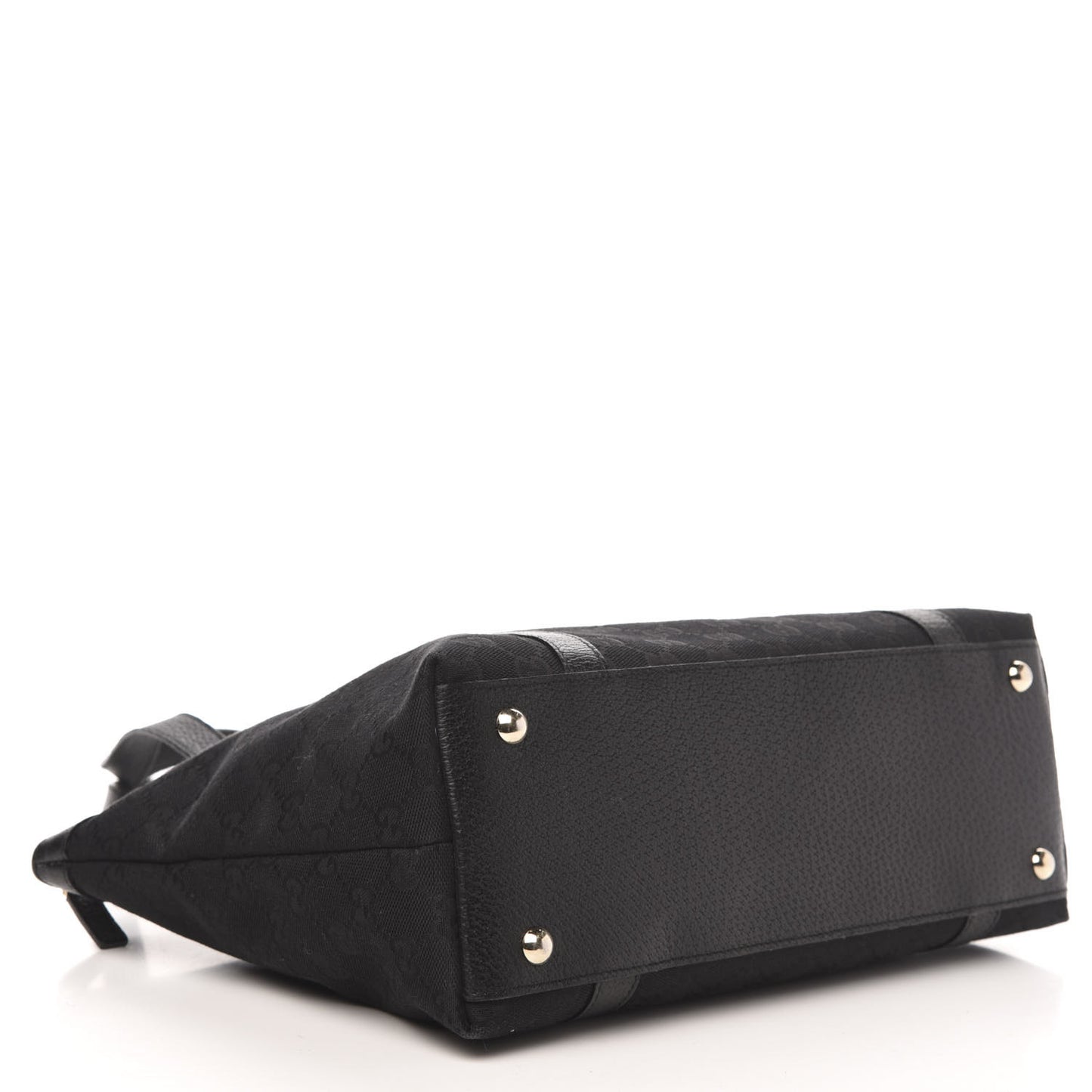 Monogram Abbey Medium Tote Black