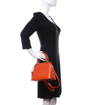 Louis Vuitton Epi Alma BB Piment 3 of 12