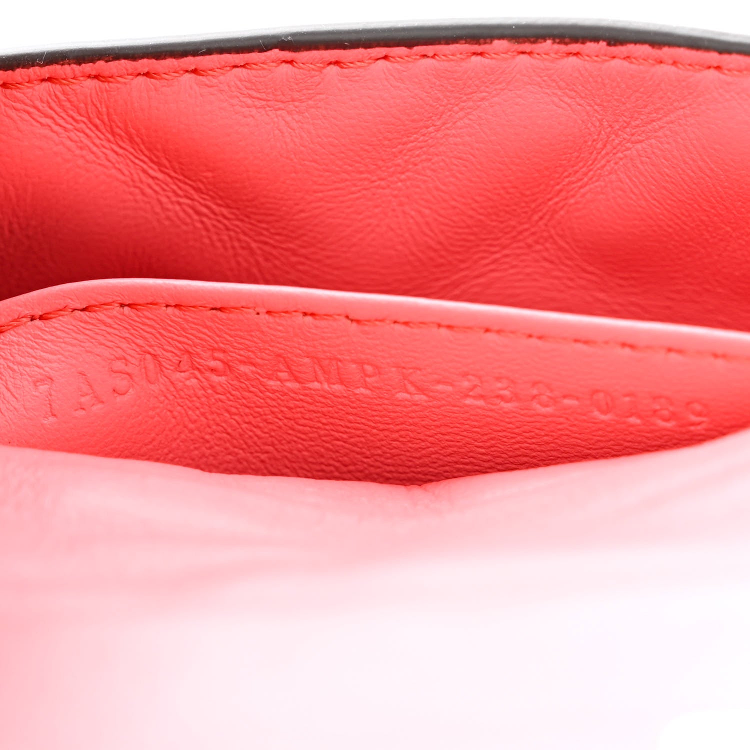 Fendi Nappa Matisse FF Embossed Nano Maxi Buckle Baguette Charm Pink Dalia 7 of 11