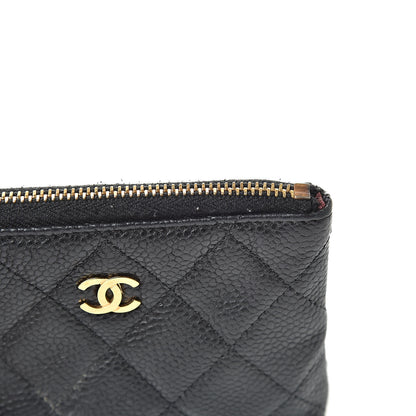 Chanel Caviar Quilted Key Holder Case Black 8 of 9