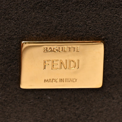 Fendi Shiny Nappa Micro Baguette Blue Neon 6 of 16