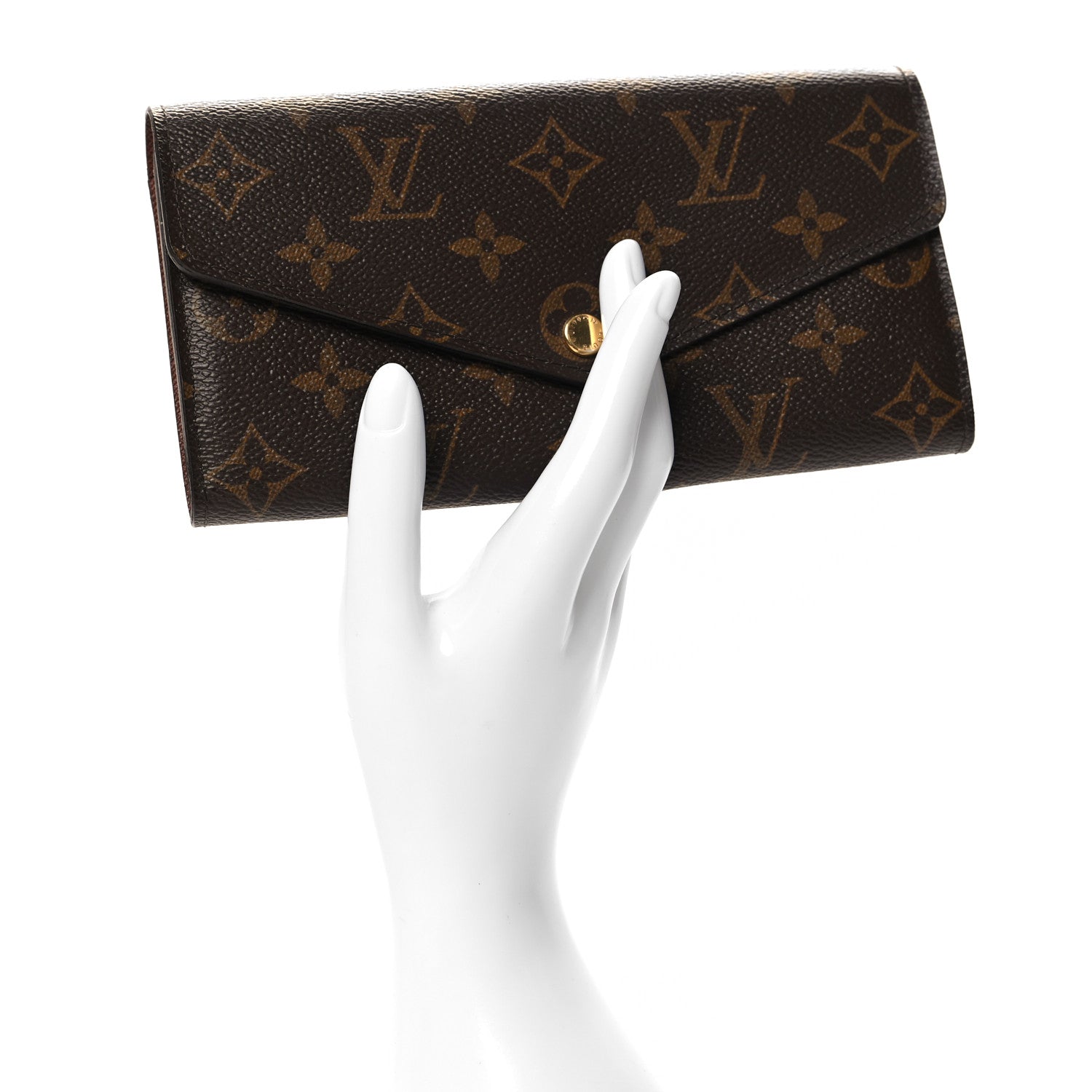 Louis Vuitton Monogram Sarah Wallet NM 2 of 7