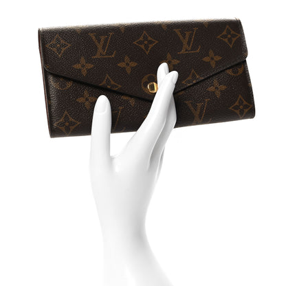 Louis Vuitton Monogram Sarah Wallet NM 2 of 7