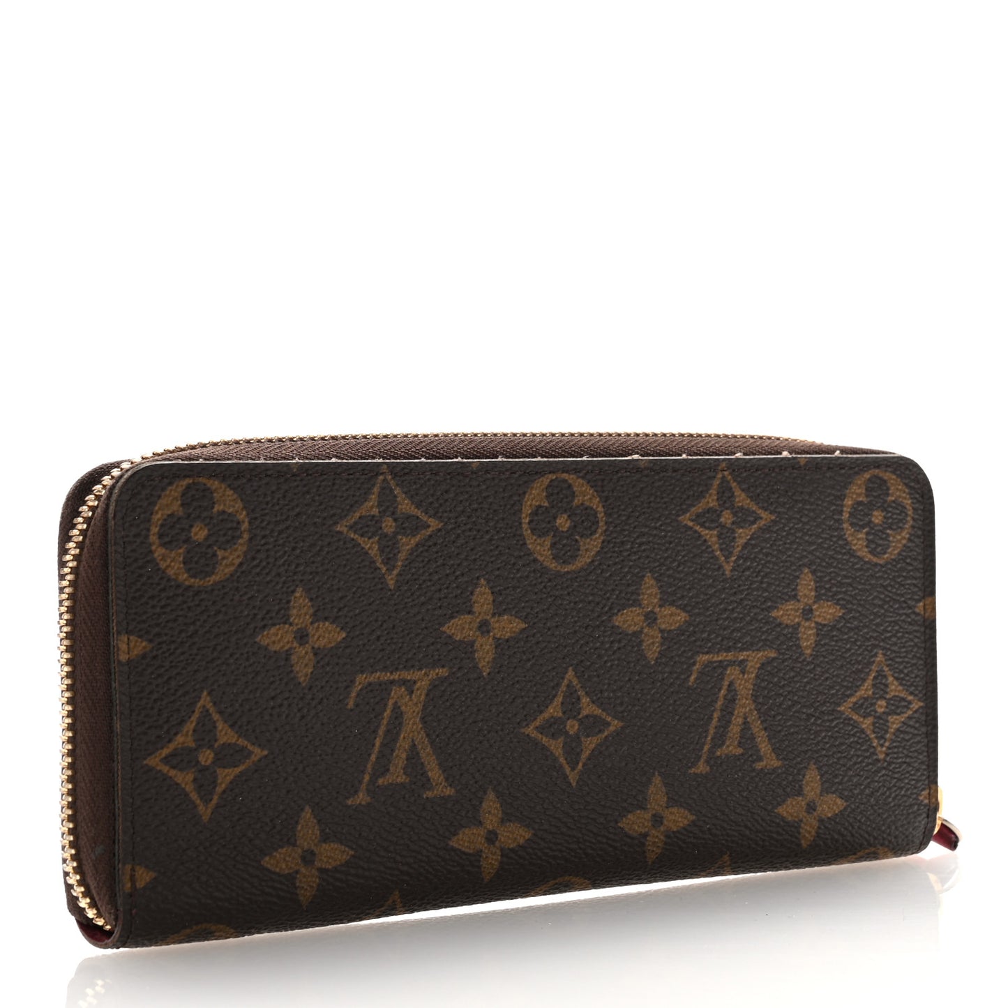 Monogram Clemence Wallet Fuchsia
