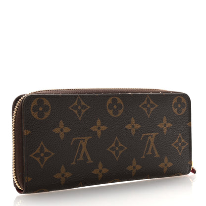 Louis Vuitton Monogram Clemence Wallet Fuchsia 3 of 8