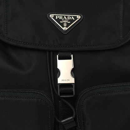 Prada Nylon Vela Backpack Black 6 of 10