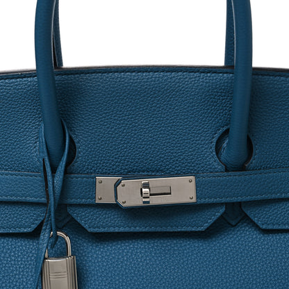 Hermes Togo Birkin 35 Cobalt 8 of 10