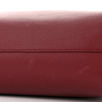 Saint Laurent Calfskin Large Shopping Tote Bordeaux 12 of 13