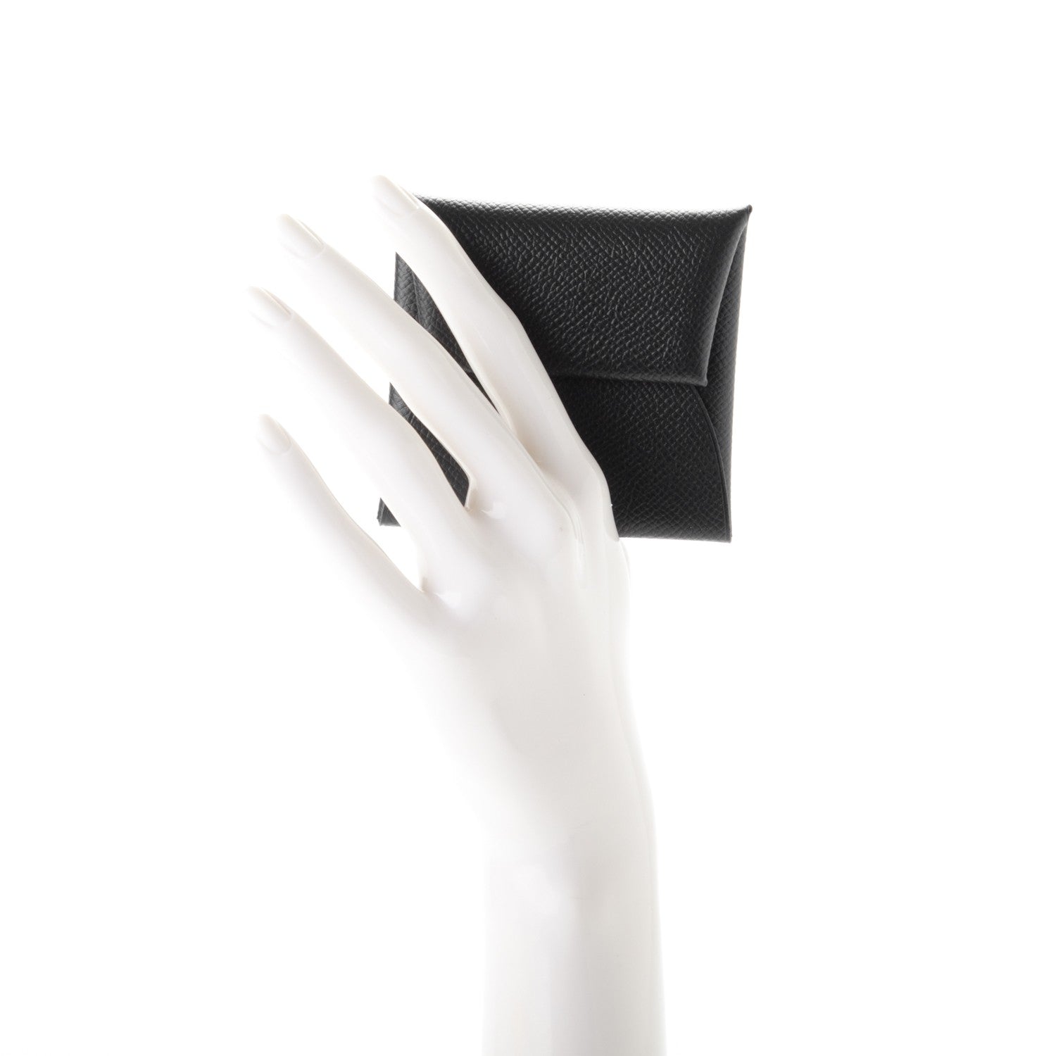 Hermes Epsom Bastia Coin Purse Black 2 of 6