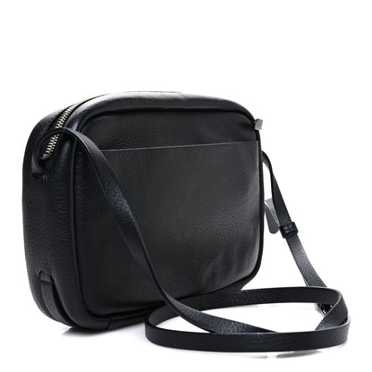 Balenciaga Calfskin Logo XS Everyday Camera Bag Black 3 of 10