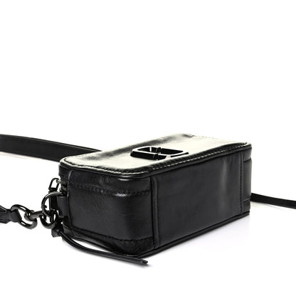 Marc Jacobs Supple Natural Grain Calfskin The Softshot 27 Bag Black 3 of 6