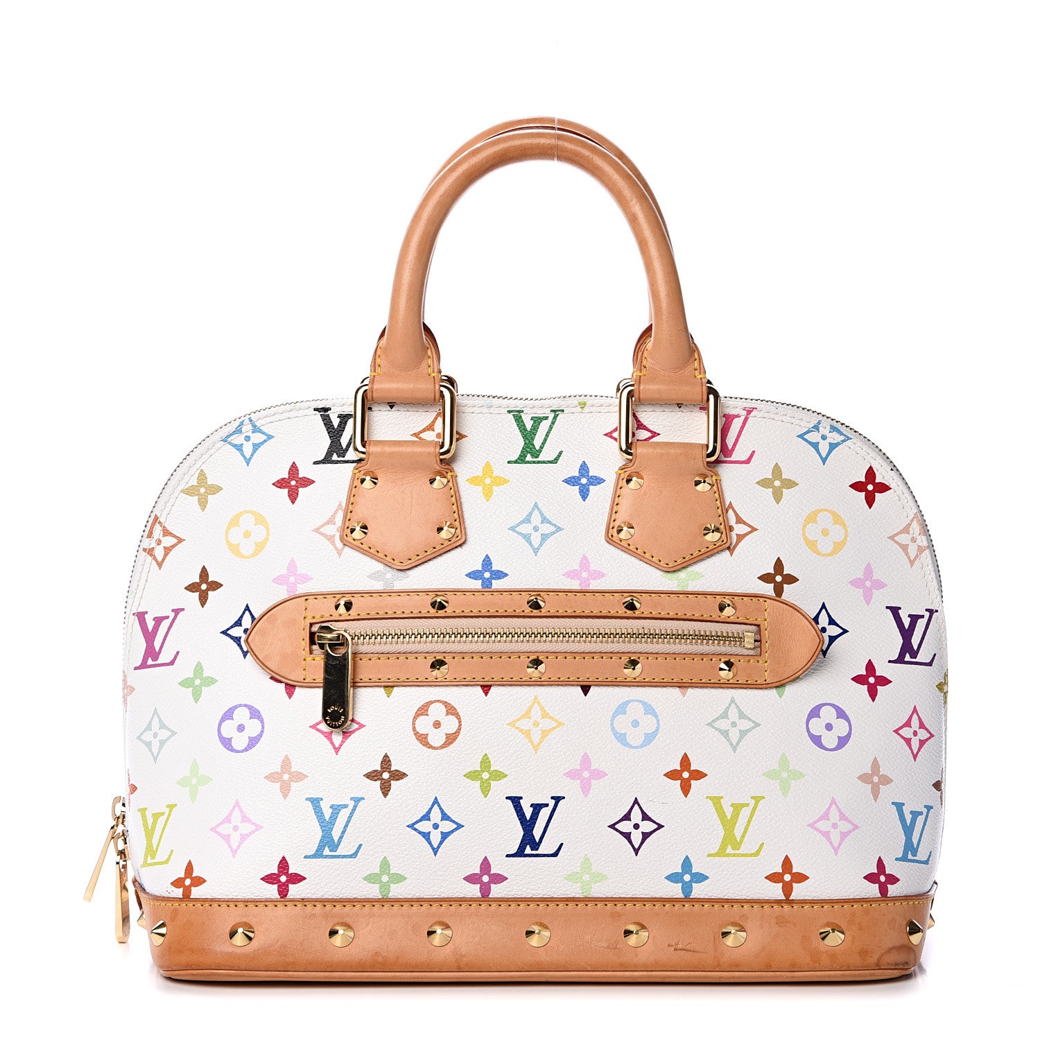 Louis Vuitton Monogram Multicolor Alma White 1 of 16