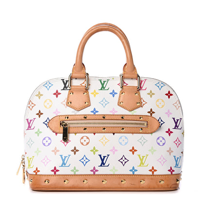 Louis Vuitton Monogram Multicolor Alma White 1 of 16