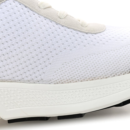Hermes Technical Knit Suede Heros Sneakers 36 White 10 of 11