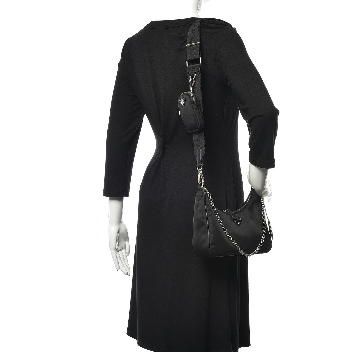 Nylon Re-Edition 2005 Shoulder Bag Black