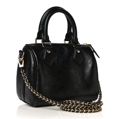 Louis Vuitton Monogram Ink Speedy BB Black 10 of 28