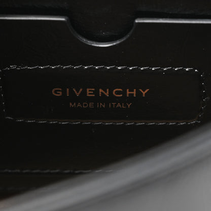 Givenchy Creased Patent Calfskin Small ID Flap Black 6 of 9