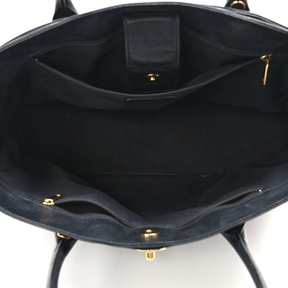 Chanel Caviar Cerf Executive Shopper Tote Black 5 of 11