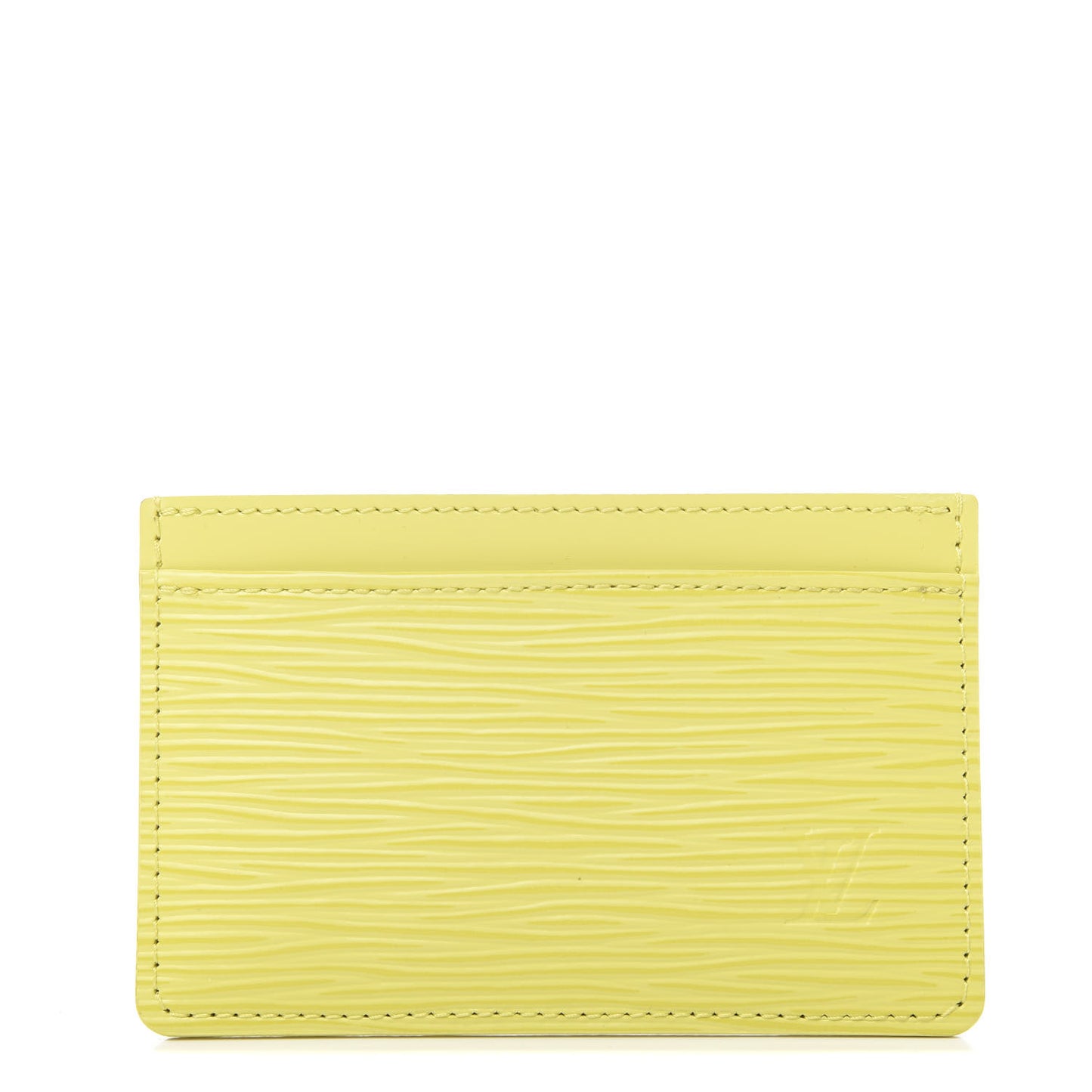 Epi Card Holder Vert Acide