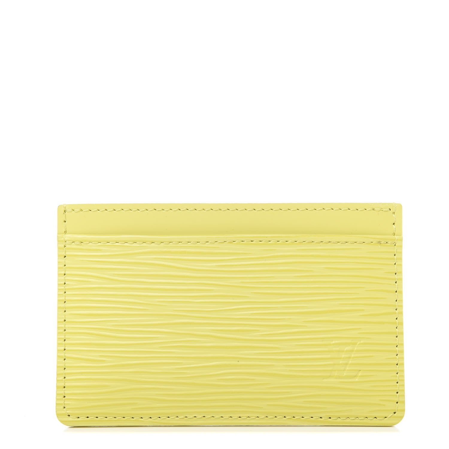 Louis Vuitton Epi Card Holder Vert Acide 1 of 6