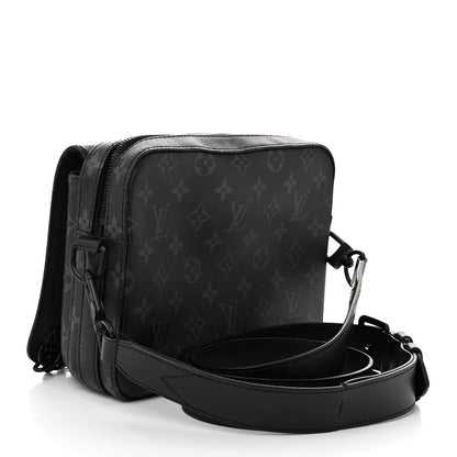 Louis Vuitton Monogram Eclipse Steamer Messenger 3 of 9