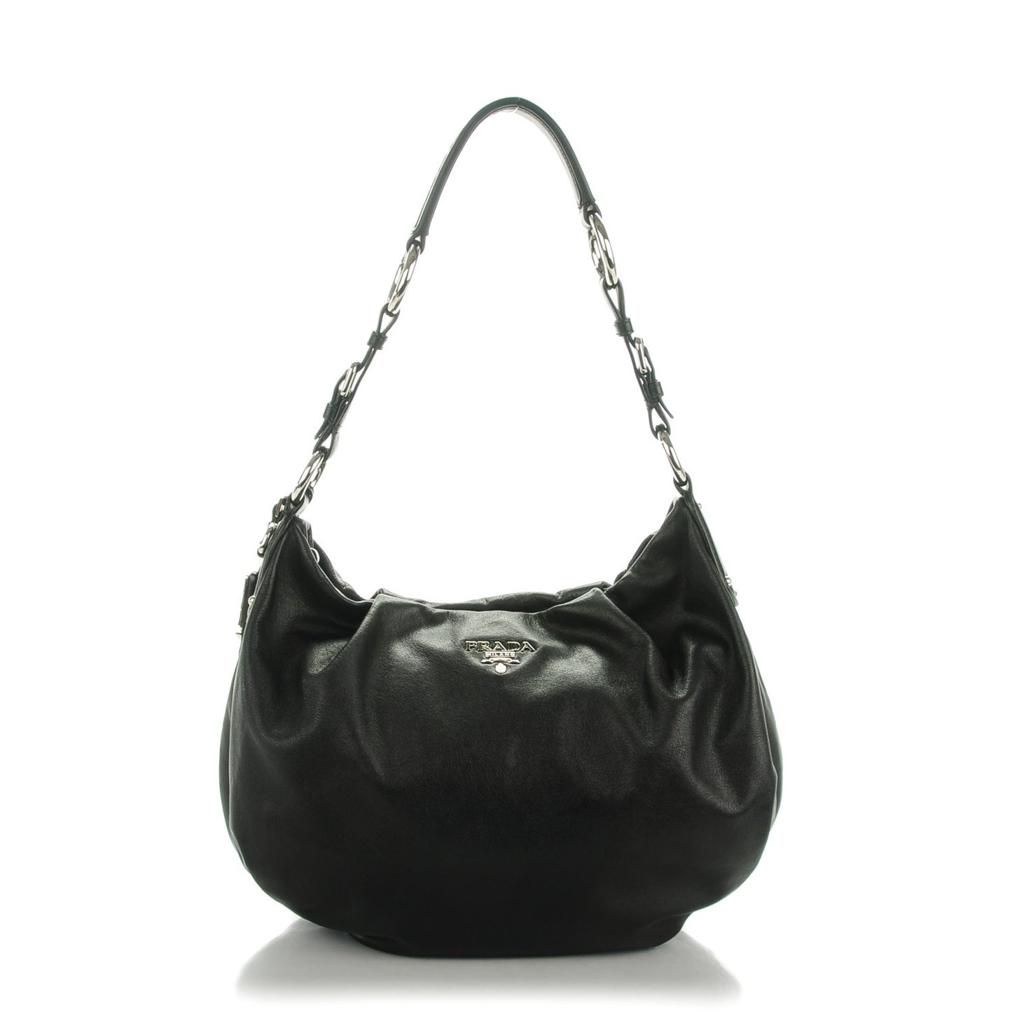 Soft Calf Hobo Nero Black
