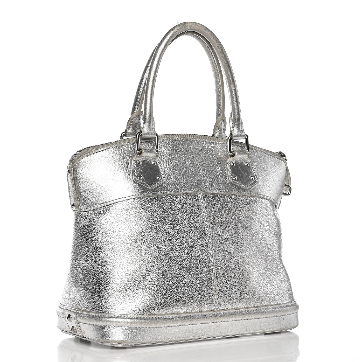 Louis Vuitton Suhali Lockit PM Silver 3 of 23
