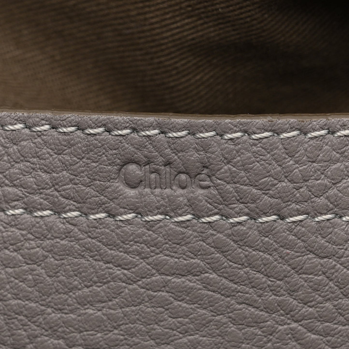 Calfskin Medium Marcie Round Crossbody Bag Cashmere Grey