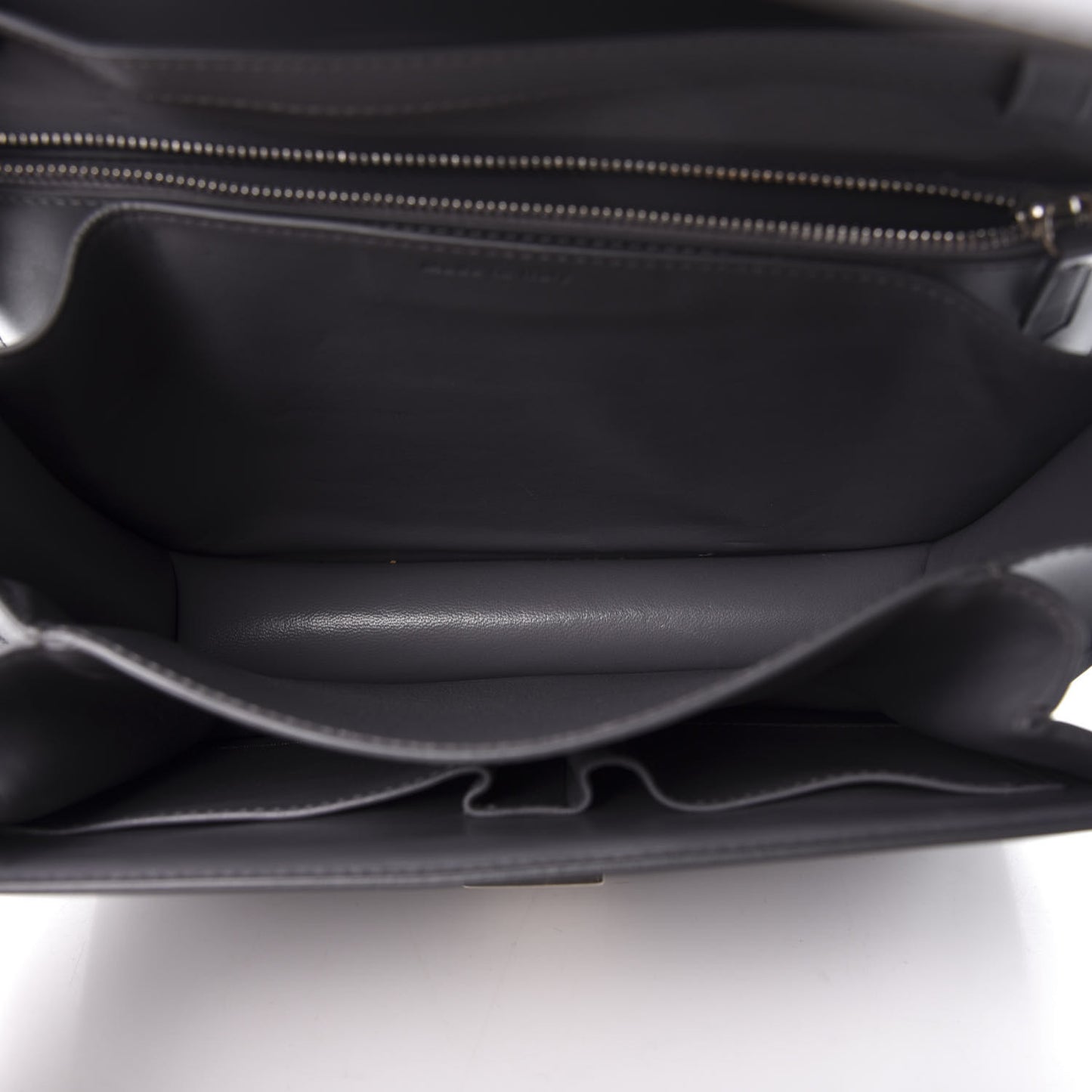 Box Calfskin Classic Box Flap Bag Anthracite