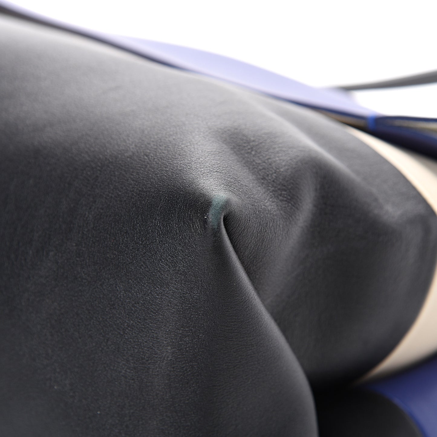 Calfskin All Soft Shoulder Bag Indigo