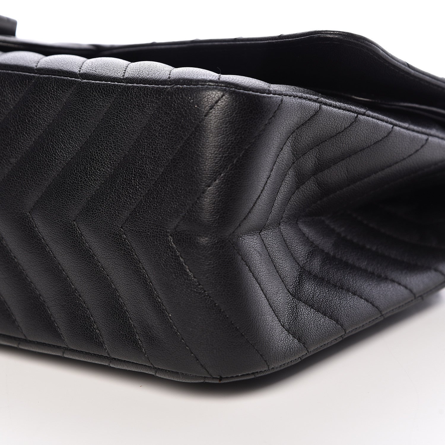Chanel Sheepskin Chevron Quilted 2.55 Reissue 227 Flap So Black 9 of 18